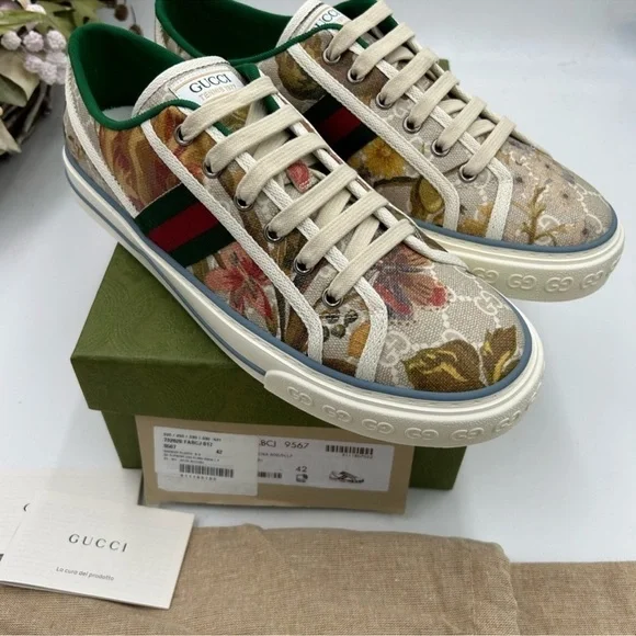 Women’s Gucci tennis 1977 low top sneakers size 42 made in Italy. - Picture 8 of 8